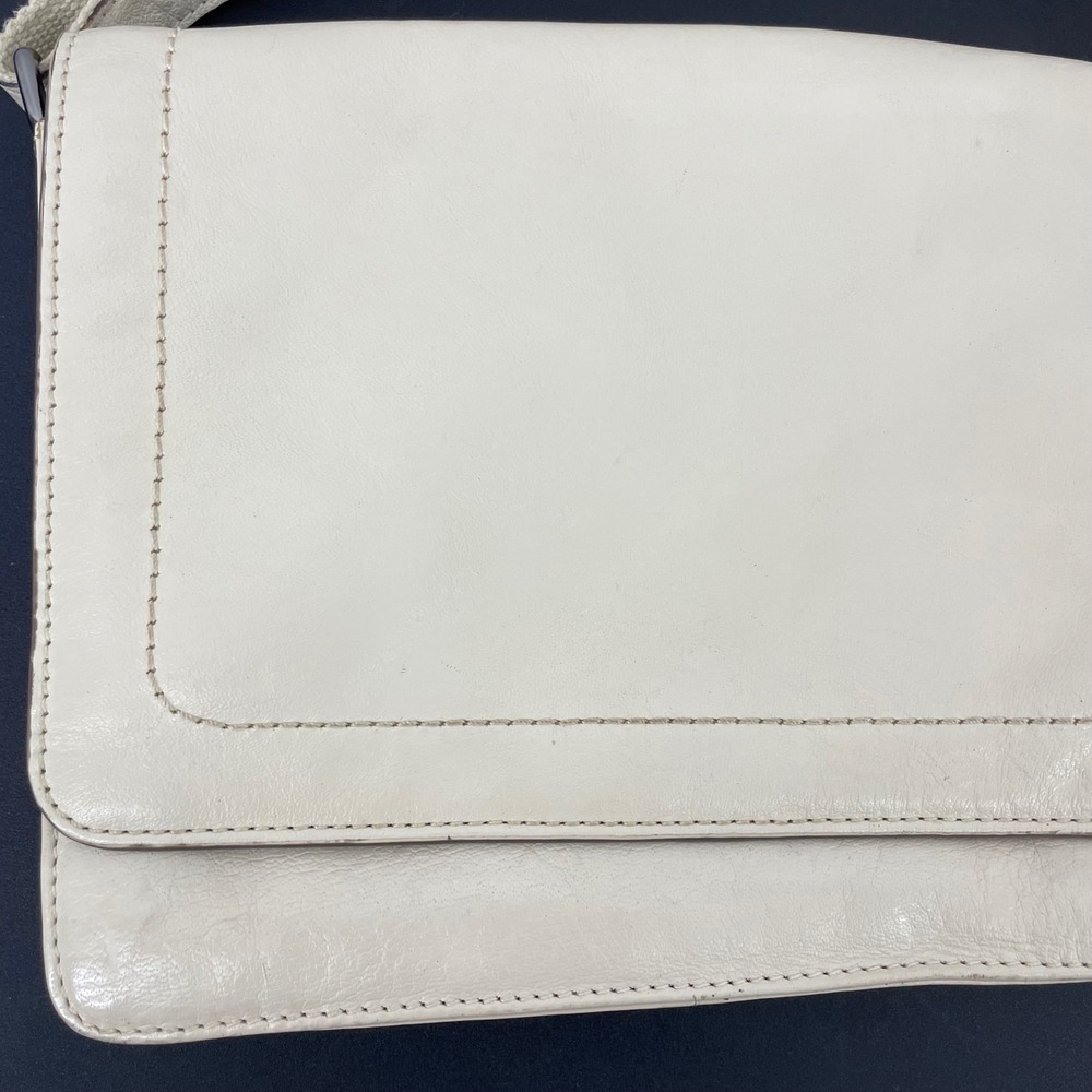 Gennicci GENUINE LEATHER CROSSBODY BAG MADE IN INDIA CREAM‎ CLASSIC SHOULDER BAG - Picture 2 of 10